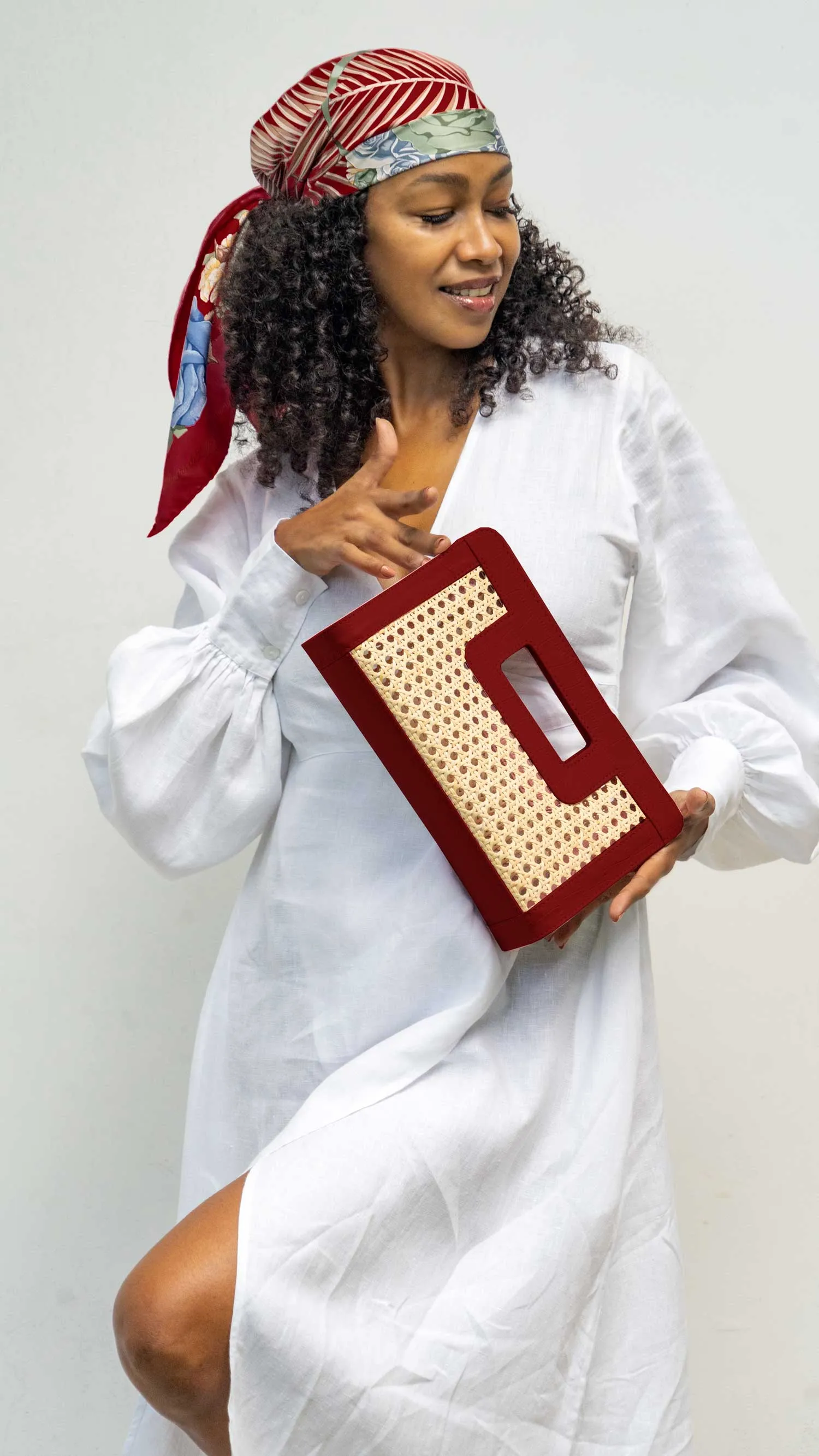 SUGAR CANE CLUTCH | CHERRY