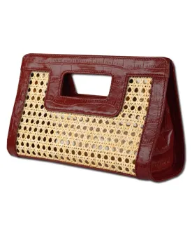 SUGAR CANE CLUTCH | CHERRY