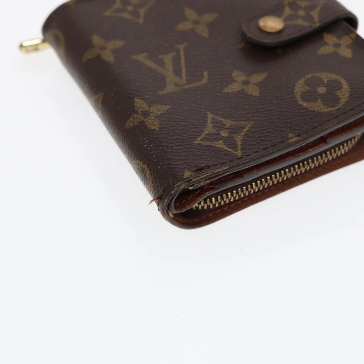Trendy Inspired Louis Vuitton Monogram Compact Zip Wallet M61667 Lv Auth Bs17099
