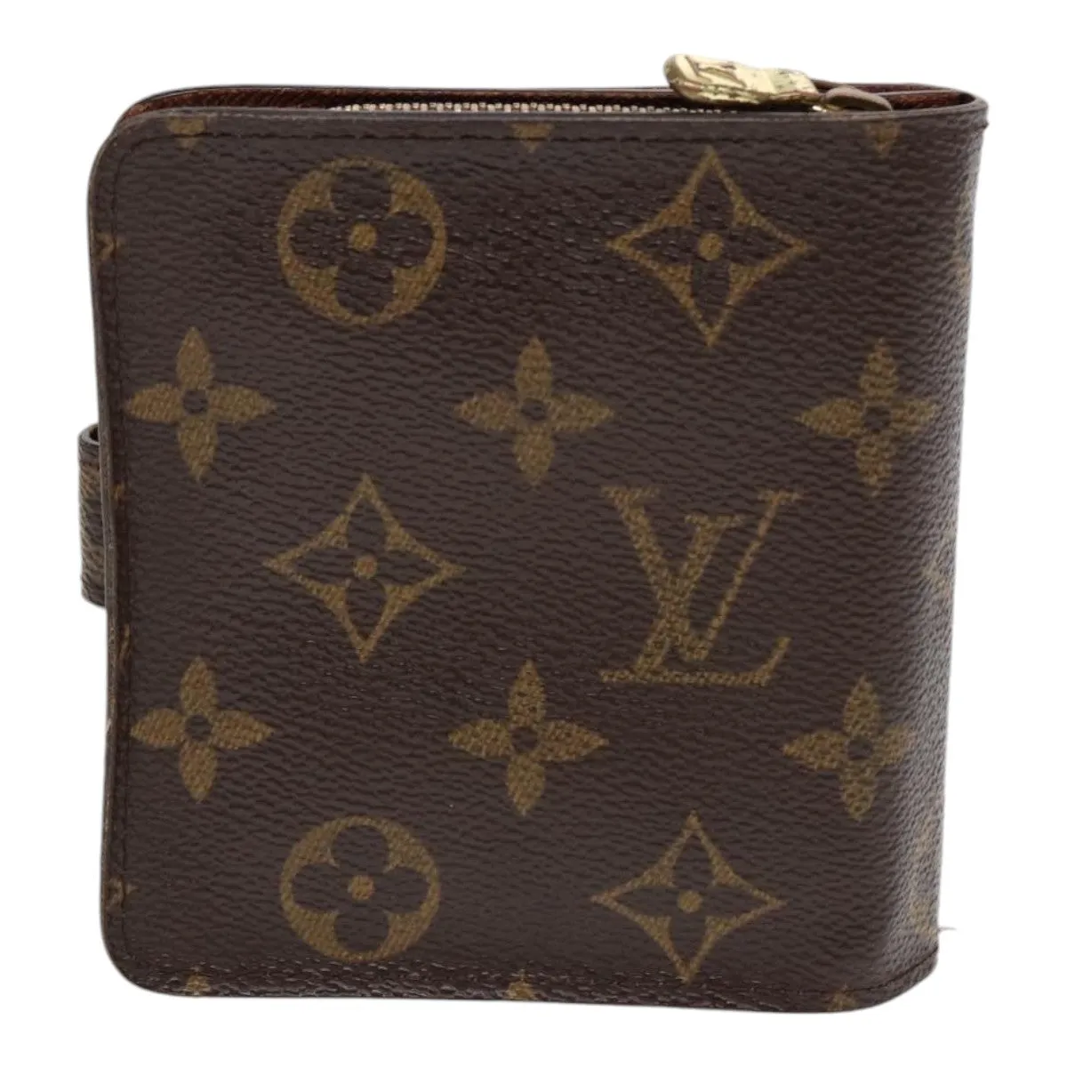 Trendy Inspired Louis Vuitton Monogram Compact Zip Wallet M61667 Lv Auth Bs17099