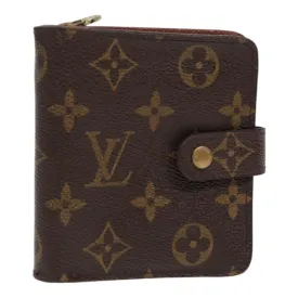Trendy Inspired Louis Vuitton Monogram Compact Zip Wallet M61667 Lv Auth Bs17099