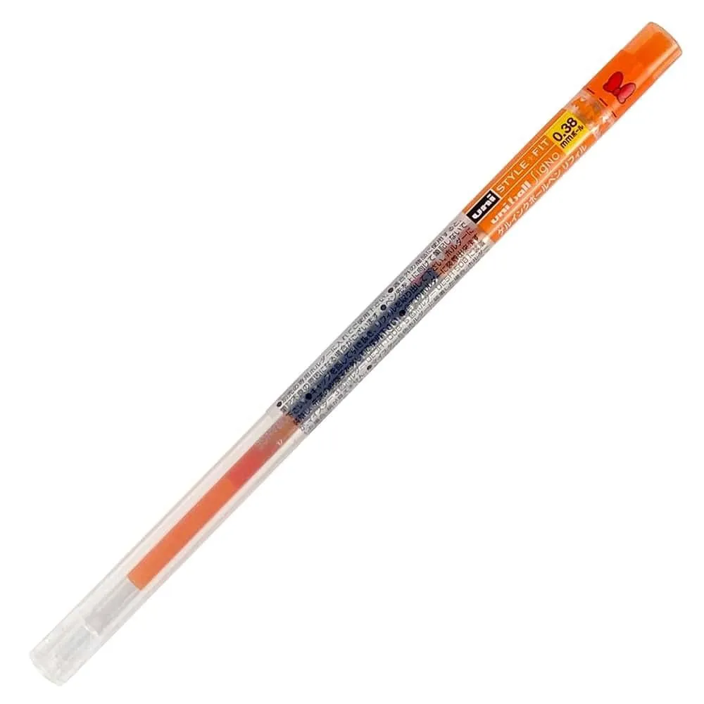 UNI Disney Minnie Mouse STYLE FIT Refill 0.38mm Orange Color Gel Ink UMR-129DS-38.4