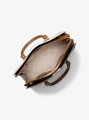 Valerie Medium Logo Satchel
