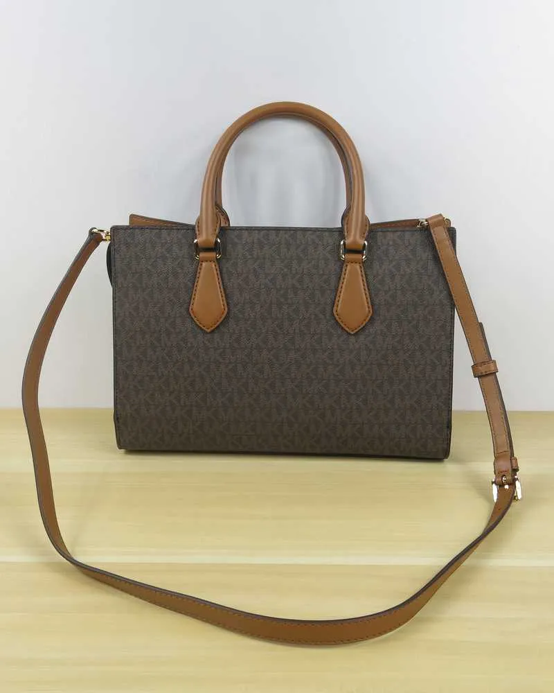 Valerie Medium Logo Satchel