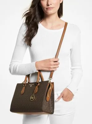 Valerie Medium Logo Satchel
