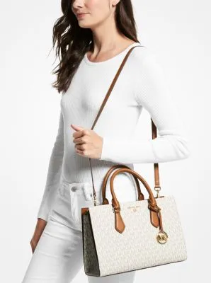 Valerie Medium Logo Satchel