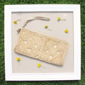 Vintage 60's Woven Clutch